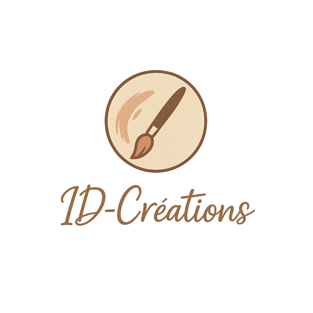 Logo ID-Créations - pinceau artistique